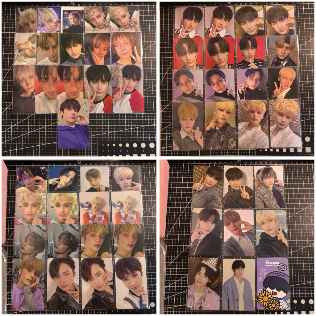 PC โฟโต้การ์ด TXT HUENINGKAI TOGETHER TSCT, LOVE LANGUAGE LOVELANG, TSCS SANCENTARY, DVD ASM FINALE,