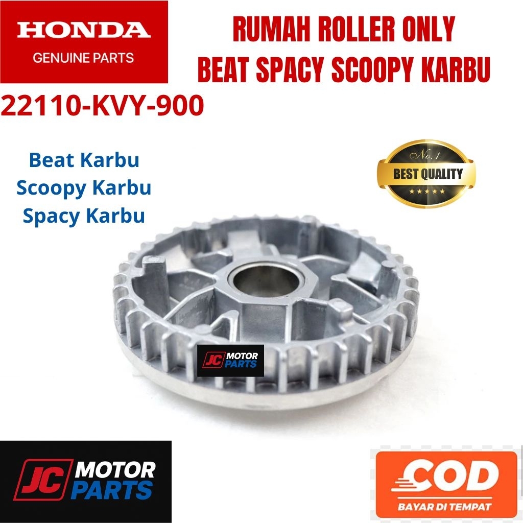 CVT ROLLER HOUSING ONLY BEAT SCOOPY SPACY CARBON OLD HONDA 22110-KVY-900