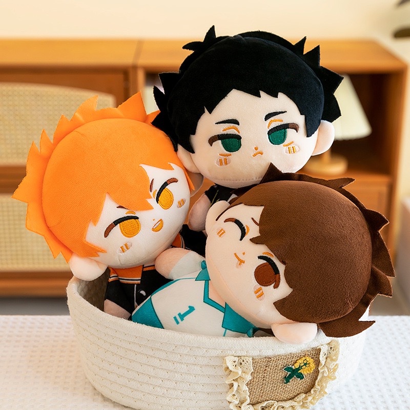 [READY] Haikyuu Doll Plushie 23cm Kageyama Tobio Hinata Shoyo Oikawa Tsukishima Nishoya Kuroo Tetsur