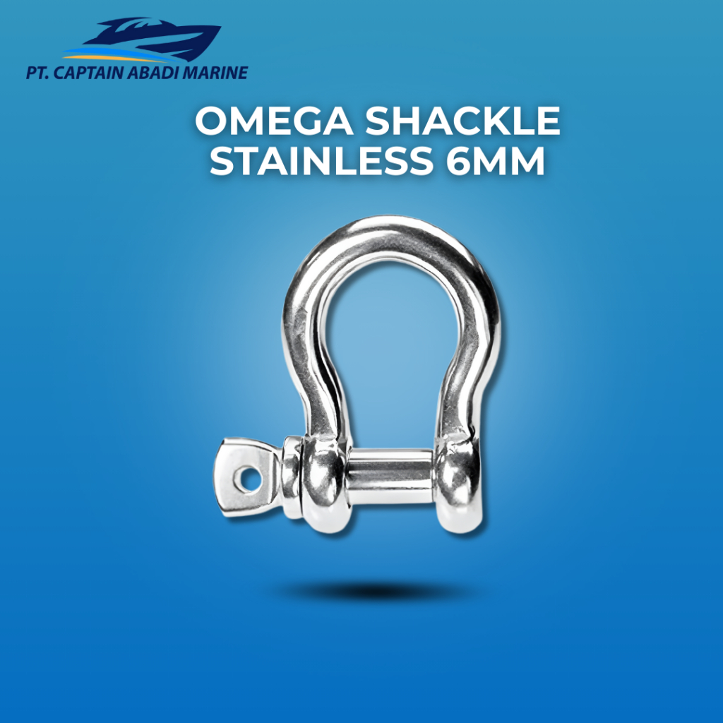 Omega Shackle Stainless 6mm/ Omega ซีลสแตนเลส 6 mm