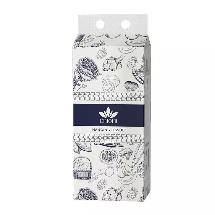 คลาสสิกแขวน TISSUE/HANGING TISSUE 800 แผ่น 128X175MM 3PLY/FACIAL TISSUE/DINMI