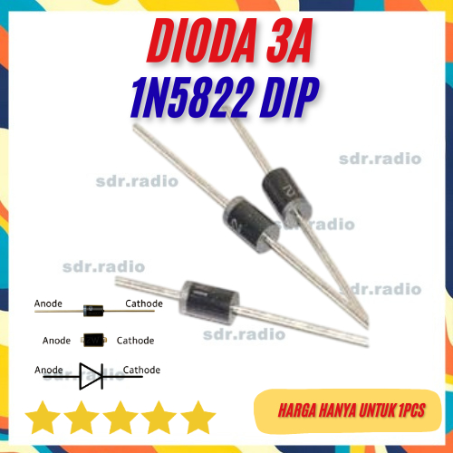 1N5822 IN5822 1n5822 in5822 SCHOTTY DIODE 3A 40Volt