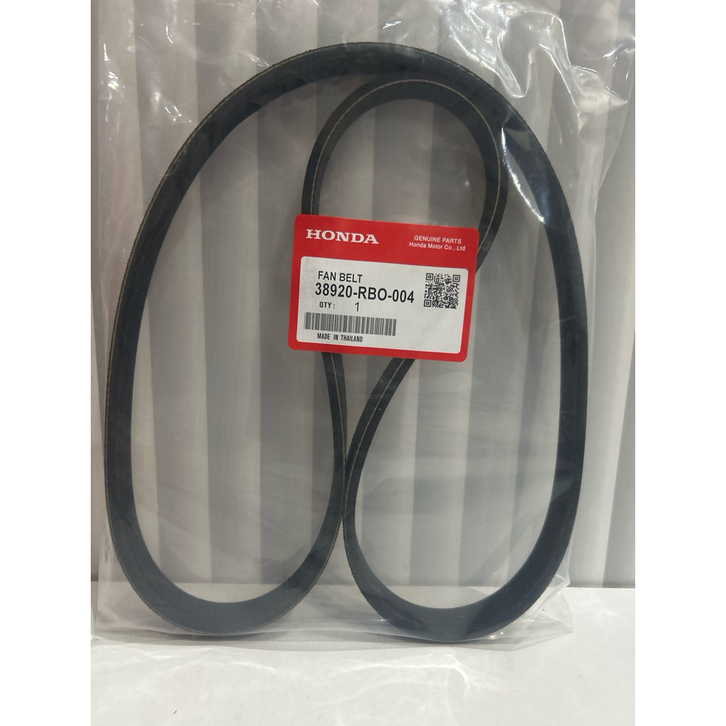 สายพานพัดลมคอมเพรสเซอร์ 38920-RB0-004 Honda Jazz RS, City, Freed