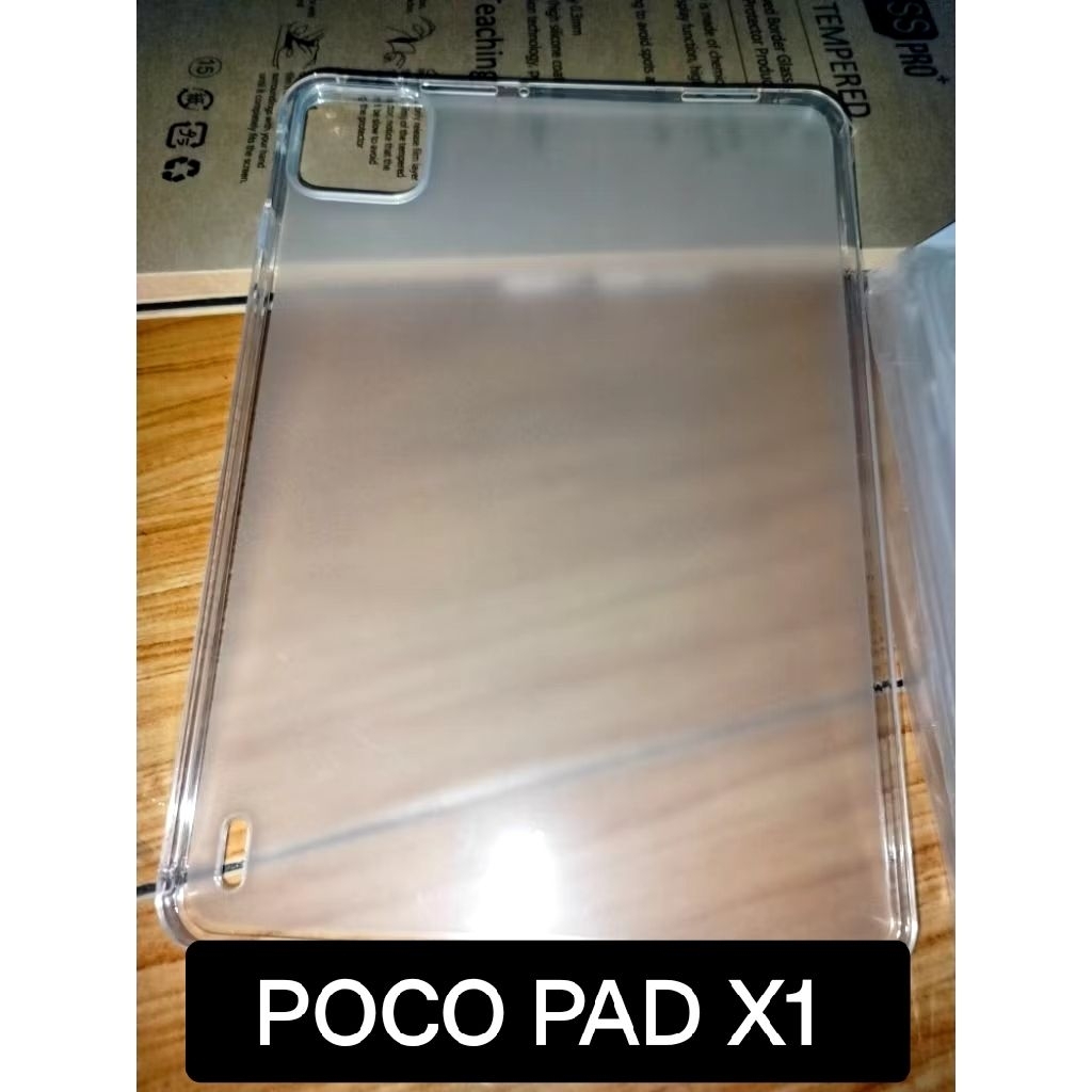 SOFTCASE TABLET XIAOMI POCO PAD X1 CASE TAB CLEAR GLITTER
