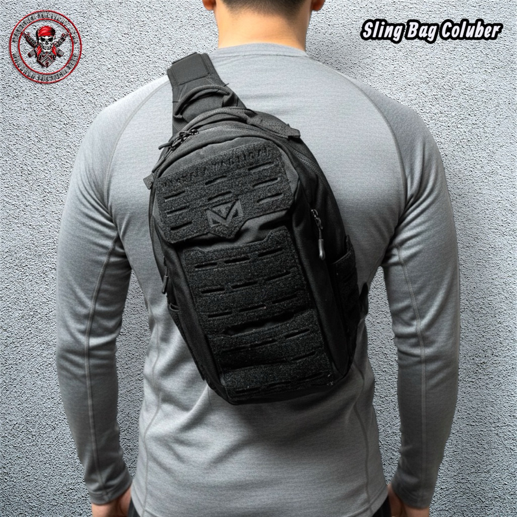 Tactical Bag / Sling Bag Tactical Coluber molle lasercut