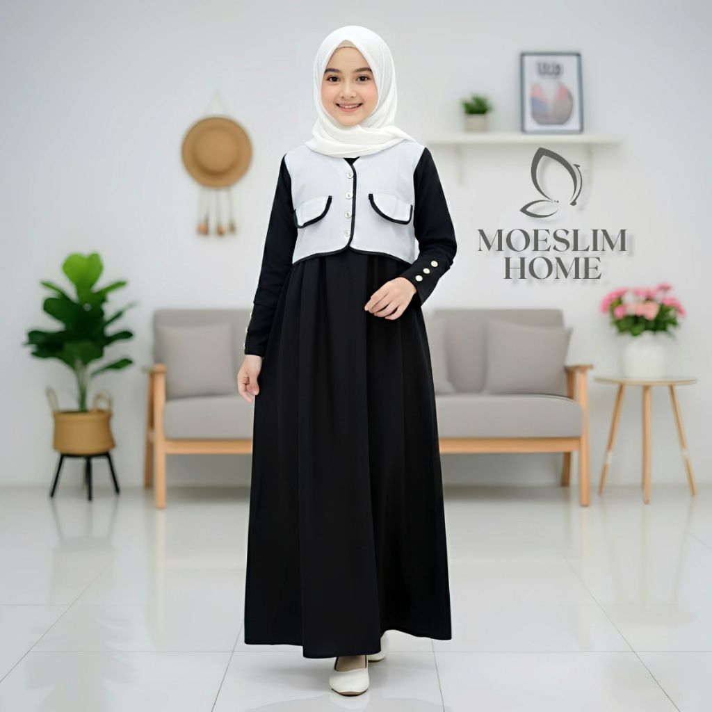 GIRLS GAMIS 8-16 YEARS OLD CHILDRENS DRESS WITH BUTTON VEST VARIATIONS
