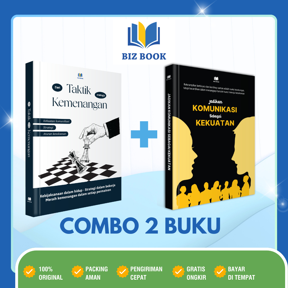 [BizBook] แพ็คเกจหนังสือกลยุทธ์และการสื่อสารที่มีประสิทธิภาพ – จากกลยุทธ์สู่ชัยชนะ + กลายเป็นการสื่อ