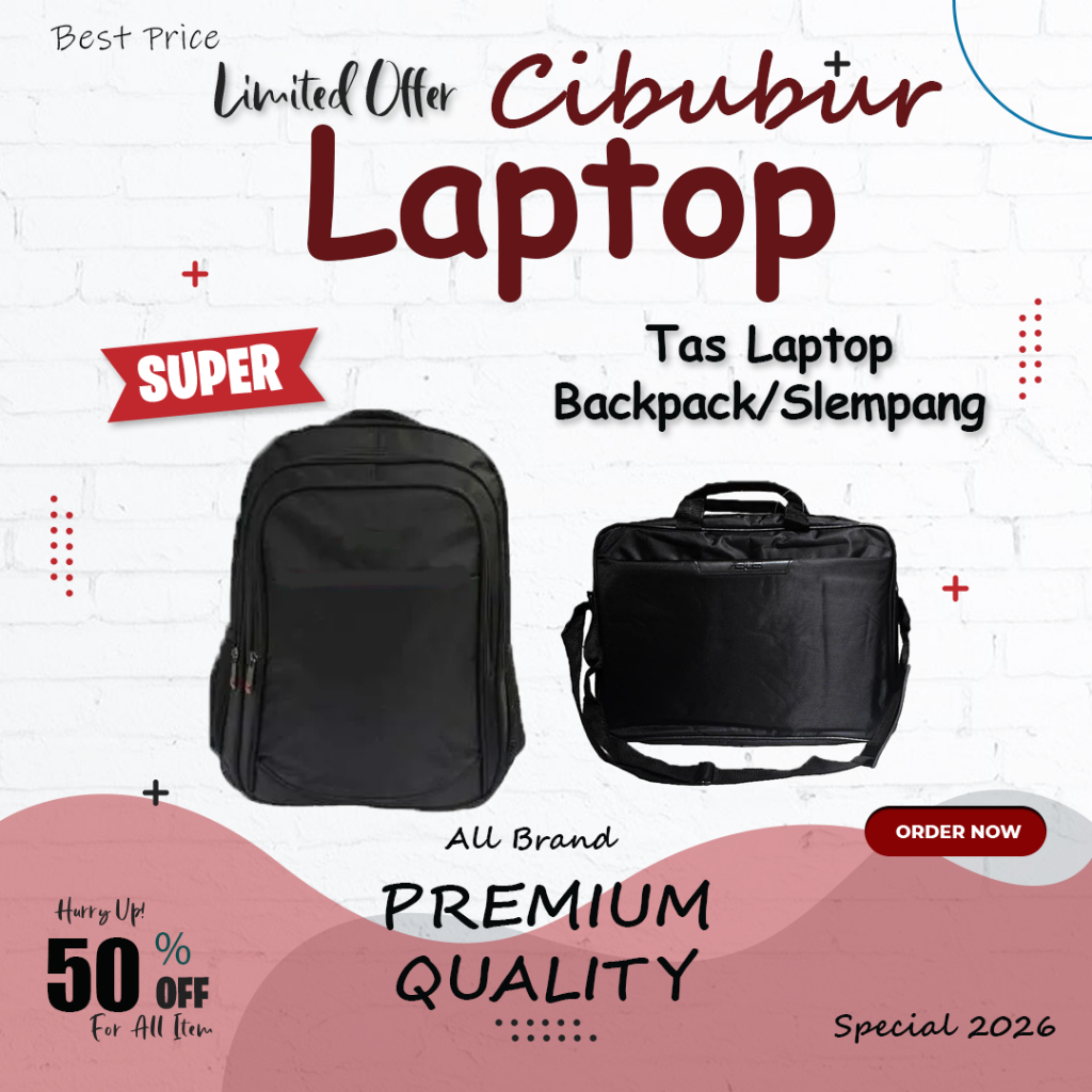 กระเป๋าแล็ปท็อปแบรนด์ทั้งหมด PURCHASE LAPTOP ใน CIBUBUR ID LAPTOP