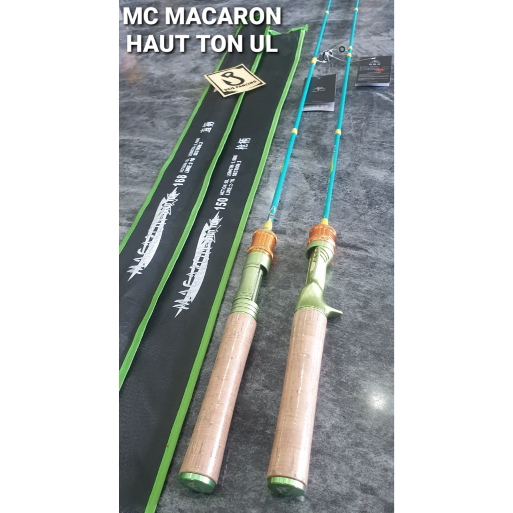 HAUTTON MC MACAROON 150CM 168CM ULTRALIGHT ROD - SPINNING และ BAITCASTING
