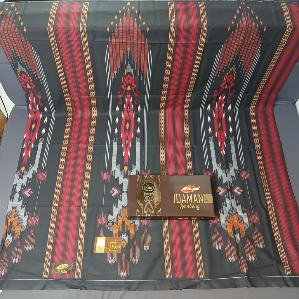 Atlas Sarong IDAMAN Flower 555 / Atlas Sarong with BHS Motif