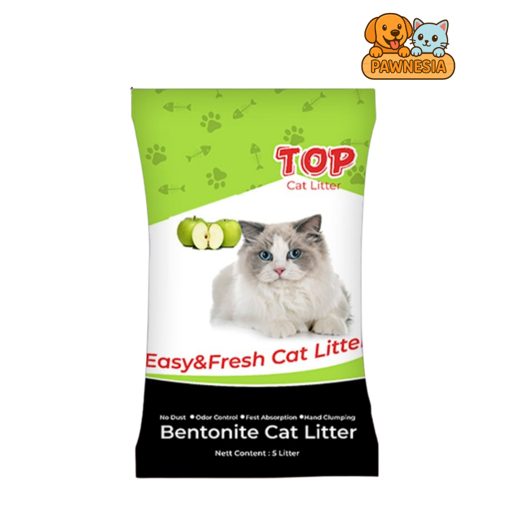TOP CAT LITTER 10L FRAGRANT CLUMPY CAT SAND