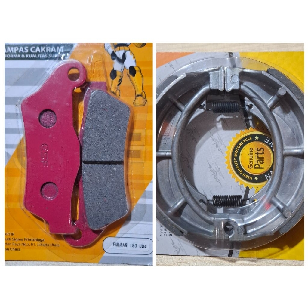 ผ้าเบรคหน้า/หลัง BAJAJ PULSAR 180 UG3 UG4 200DTSI
