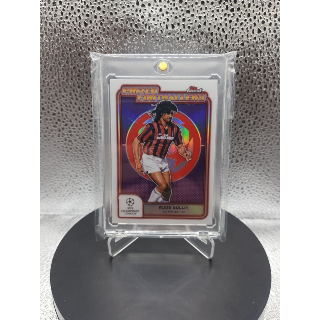 การ์ดฟุตบอล - 2025 นักฟุตบอลที่รางวัล Topps PF-8 Ruud Gullit