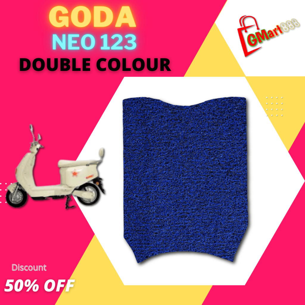 เสื่อจักรยานไฟฟ้า Goda Neo 123 Premium MR - บะหมี่วุ้นเส้นไฟเบอร์