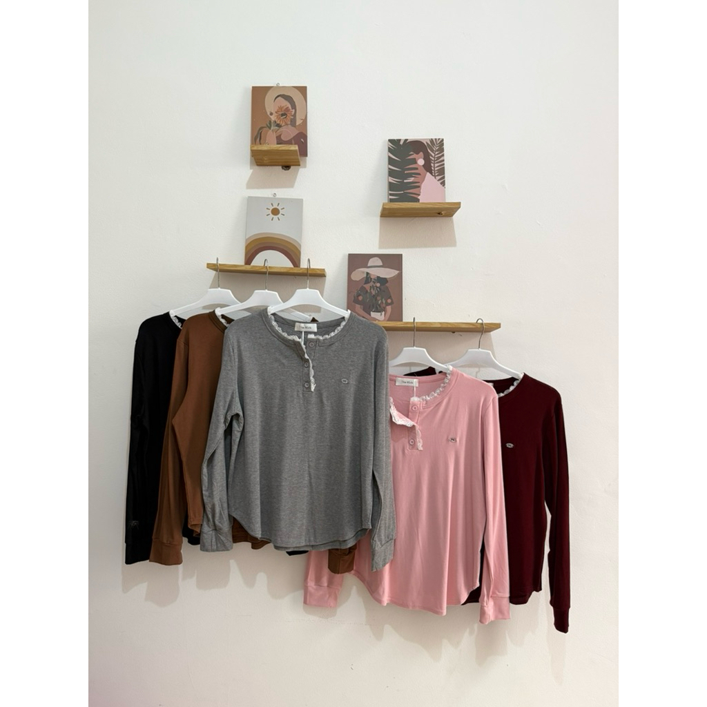 SL398 | เสื้อยืด LONG-SLEEVED จาก THE RICH | เสื้อยืดแขนยาวผู้หญิง | เสื้อยืด BKK | เสื้อยืด THE RIC