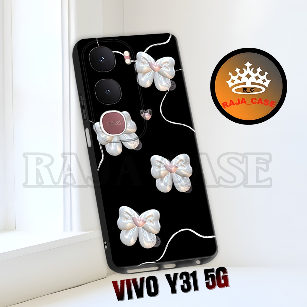 ยาง Rc4/Softase Hp VIVO Y31 5G - Ribbon Motif - เคส Hp VIVO Y31 5G - เคส VIVO Y31 5G - ซิลิโคน VIVO 