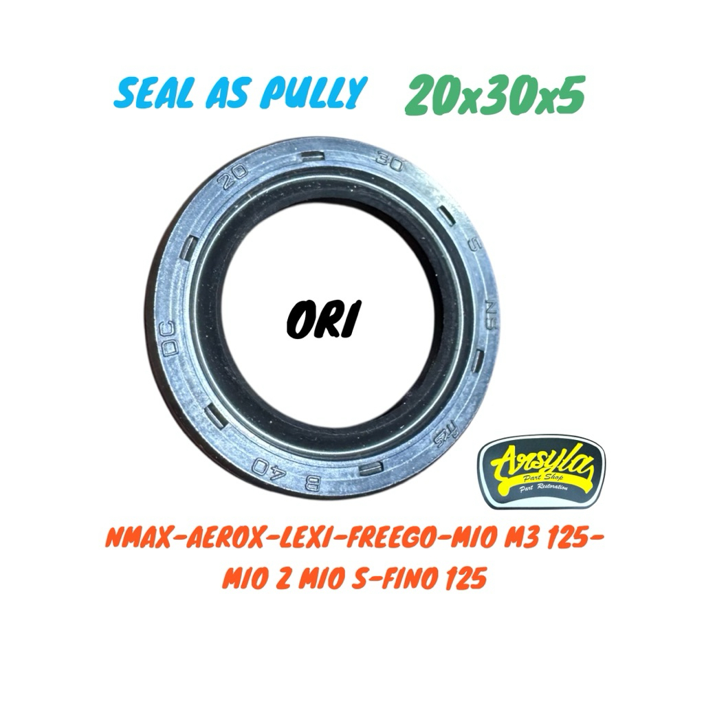 ซีลเป็น pully nmax aerox lexi freego mio m3 fino 125 mio z mio s 20x30x5