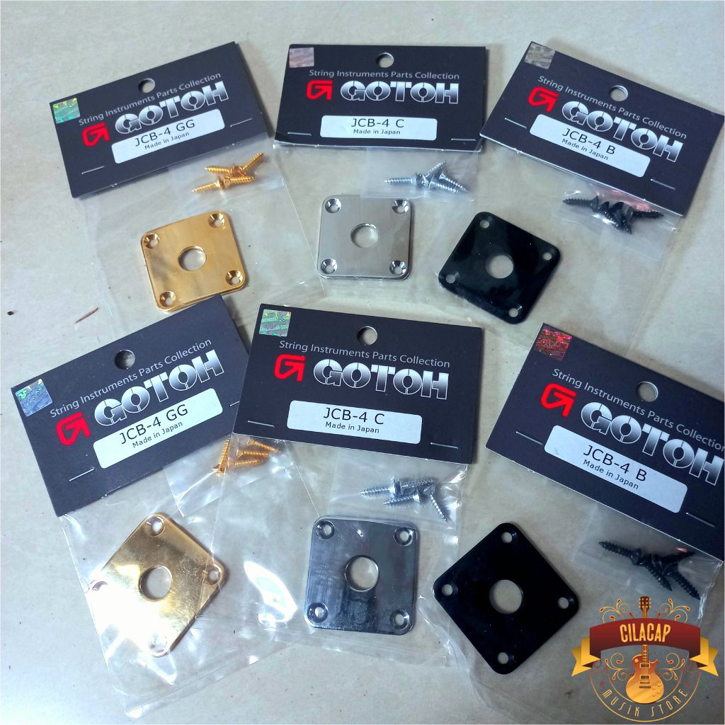JACK PLATE GOTOH JCB 4 JACK COVER GOTOH JCB4