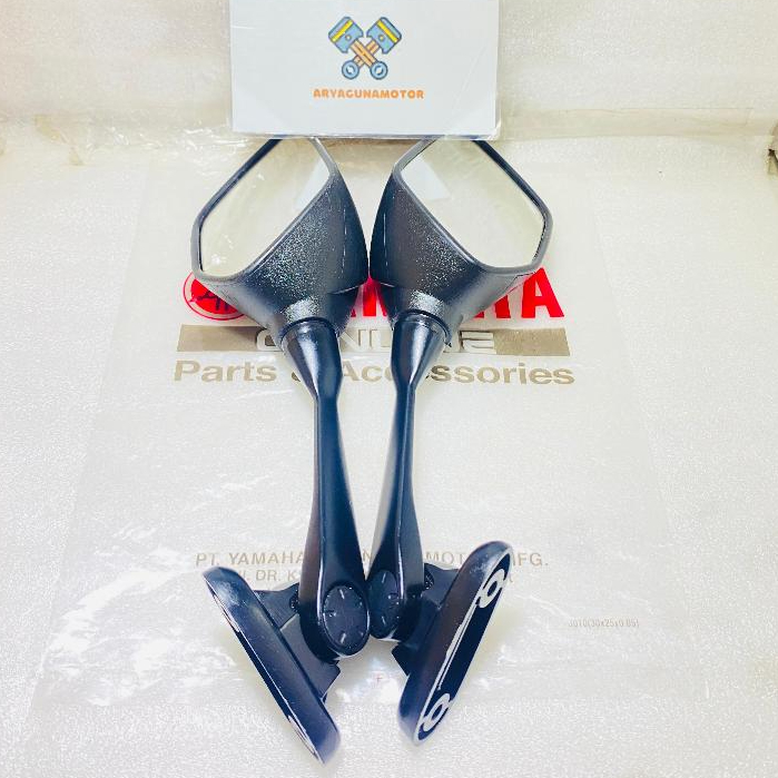 กระจกกระจกกระจกสําหรับ YAMAHA RIGHT และ LEFT R25 R15 V1 V2 V3 R15 ใหม่ LED VVA YAMAHA YGP