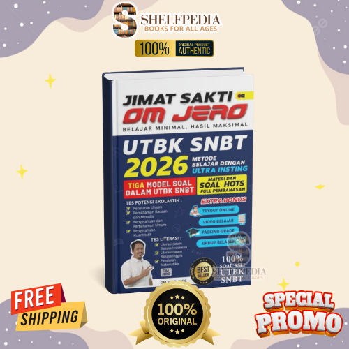 หนังสือต้นฉบับของ Magic Amulet Om Jero UTBK SNBT 2026 Magic Book + ลองเอาท์แห่งชาติ
