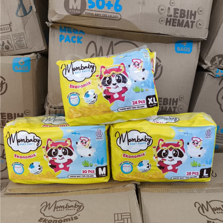 Mombaby Saving Pants - Pampers baby Pants - สวมใส่สบาย