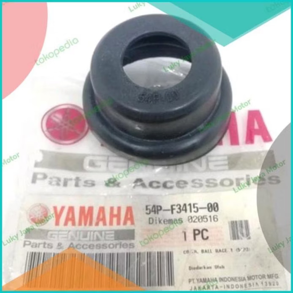 ยางฝาครอบพวงมาลัยคอลัมน์สําหรับ Yamaha Mio S, Mio J, Mio GT, Soul GT125, Xride125 Original YGP 54P-F