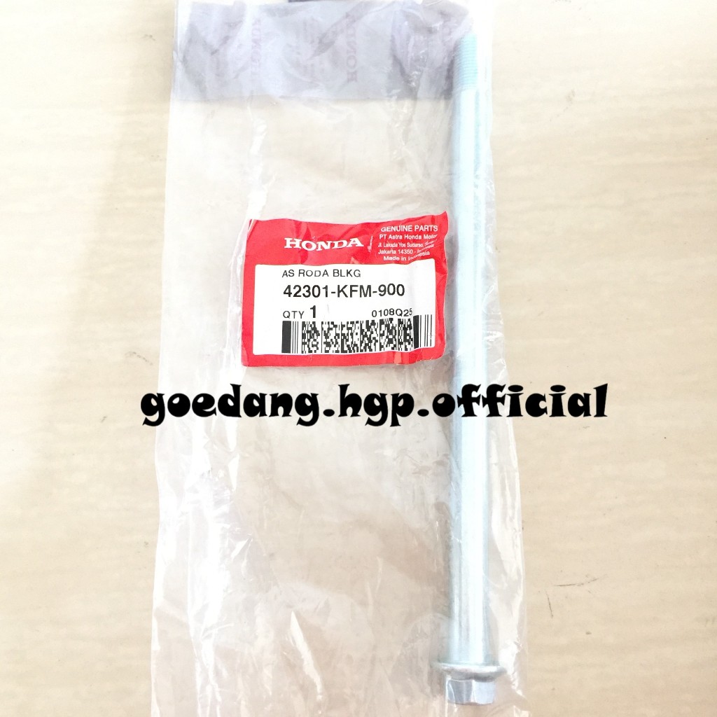 เพลาล้อหลัง เพลาล้อหลัง SUPRA FIT MEGA PRO เพลาหน้า SCOOPY K93 K2F GENIO ORIGINAL AHM 42301KFM900