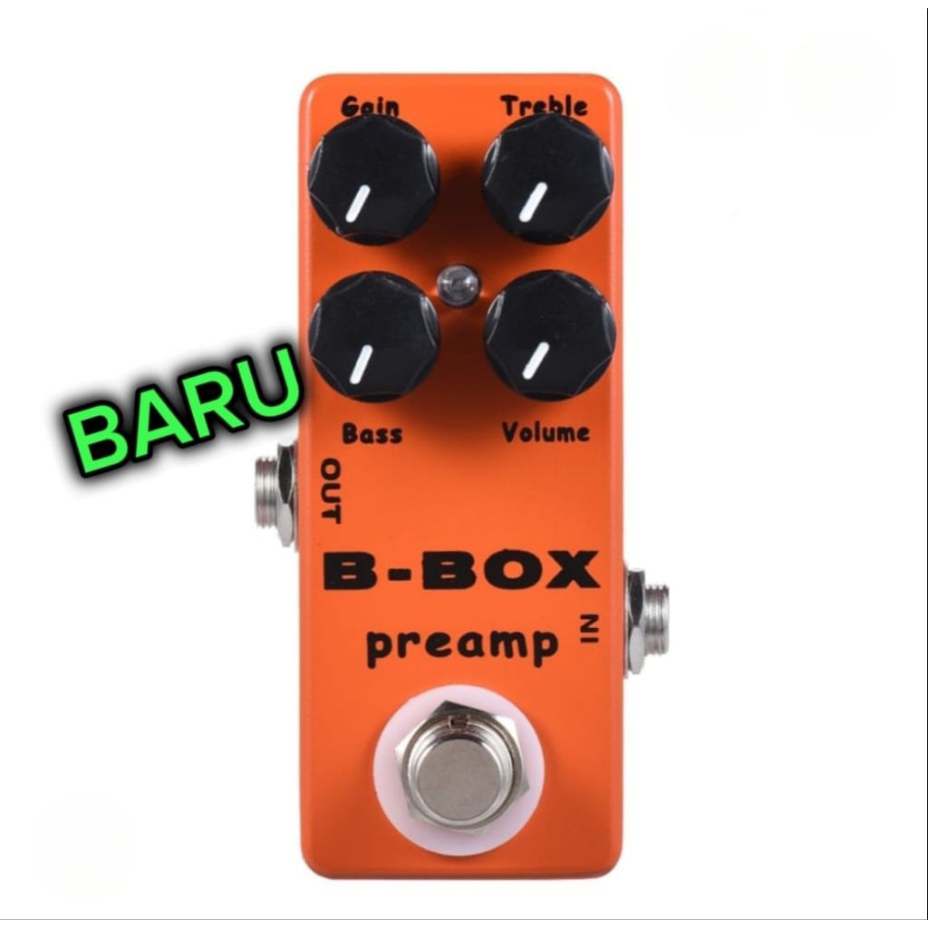 BBOX MOSKY B-BOX PREAMP MOSKY EFFECTS PEDAL BBOX