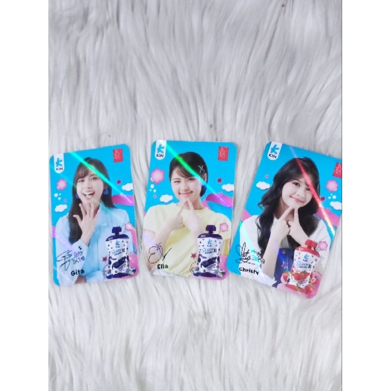 Kin Yogurt X JKT 48 / Photo Card / Collab / Yogurt / Bulgarian Yogurt Collab / Jkt 48 Collab / โยเกิ