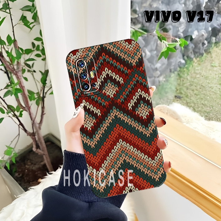 HP Vivo V17 V19 V17 Pro ผ้าบาติกซิลิโคนเคสโทรศัพท์แฟชั่น[HC14]