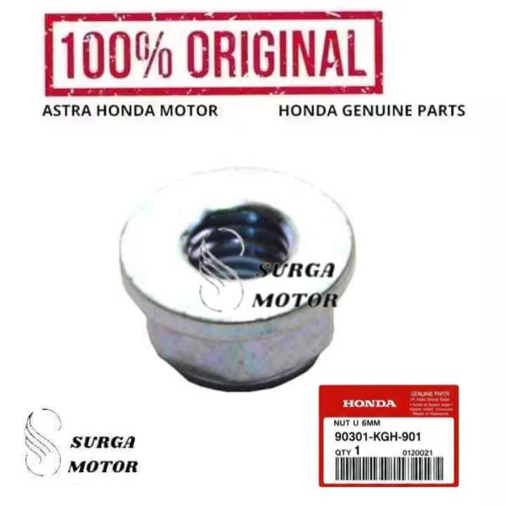 Bolt Nut U 6 มม.มอเตอร์ CB150R Streetfire K15G Verza 150 K18 Mega Pro FI KYE ใบมีด K47 Supra X 125 F