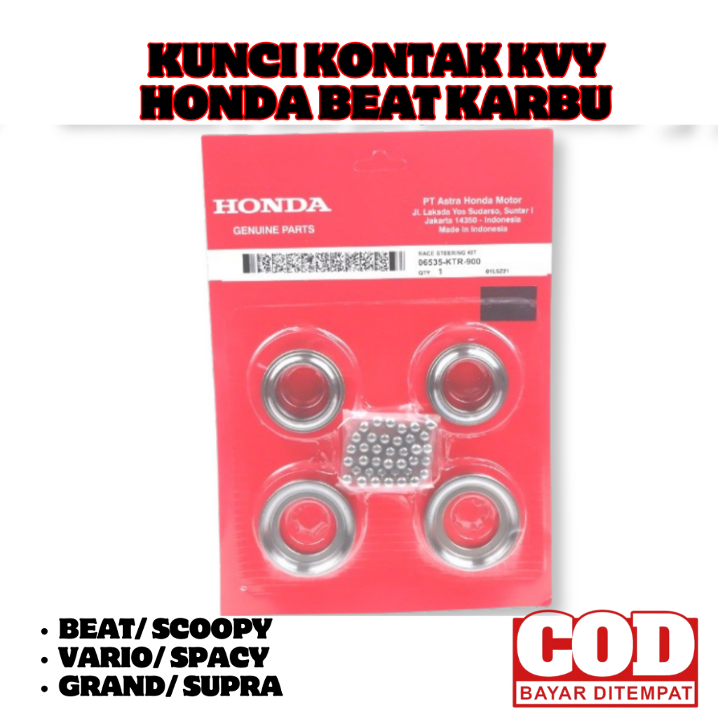 คอพวงมาลัย KTR ดั้งเดิม AMH Honda Mega PRO CBR 150R SONIC / Honda CB 150R คอพวงมาลัย - 06535-KTR-900
