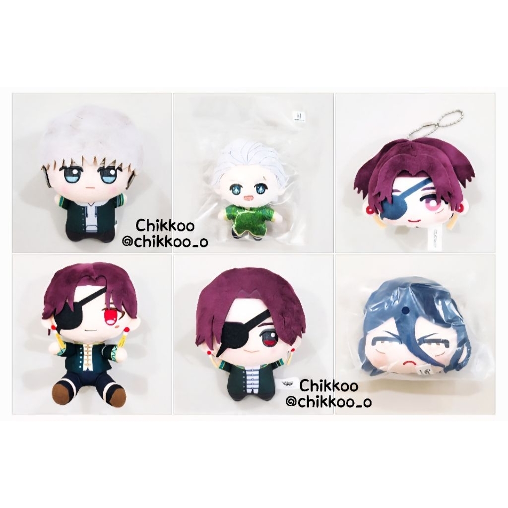 [WITH/WITH TAG ACCORDING TO PIC] Wind Breaker Face Nui, Chinese Cafe Nui, Chokkonokko Sit Nui, Chibi
