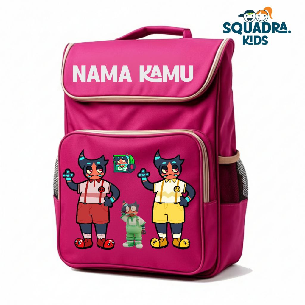 ใหม่ล่าสุด CARTOON PICTURE SCHOOL BACKPACK สําหรับเด็กผู้ชายและเด็กผู้หญิง, PREMIUM FASHION 30S MATE
