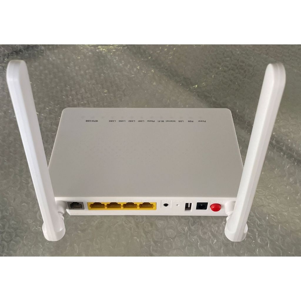 โมเด็ม F477v2 epon เคสใหม่ของแท้เฟิร์มแวร์สีดําเสถียรและสัญญาณที่ดีเสาอากาศ 5db