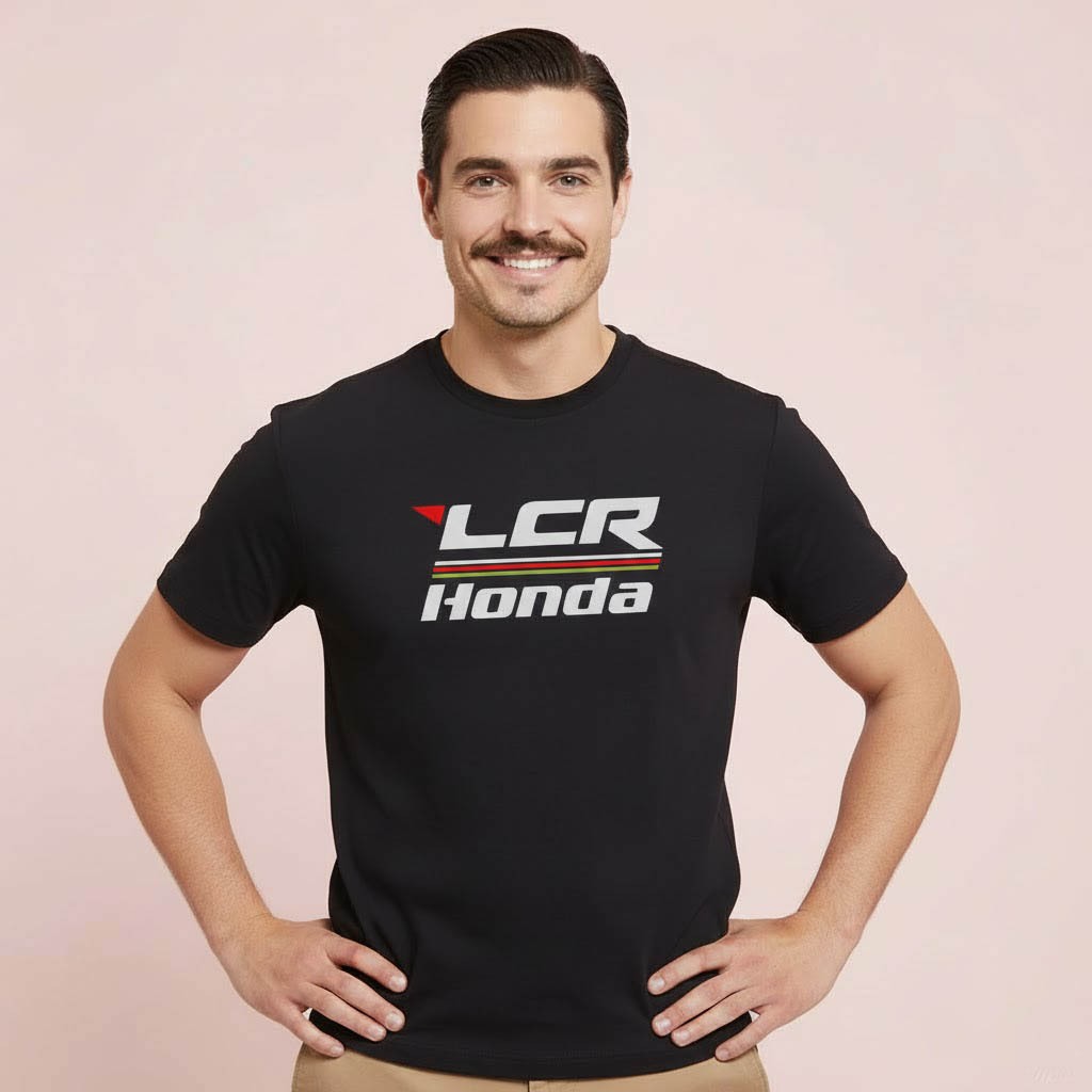 LCR Honda Racing team Cotton Premium T-SHIRT แขนและแขนยาว