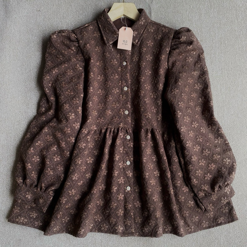 เสื้อ Zhafiraa พรีเมี่ยม Ylc Jaquard นูน