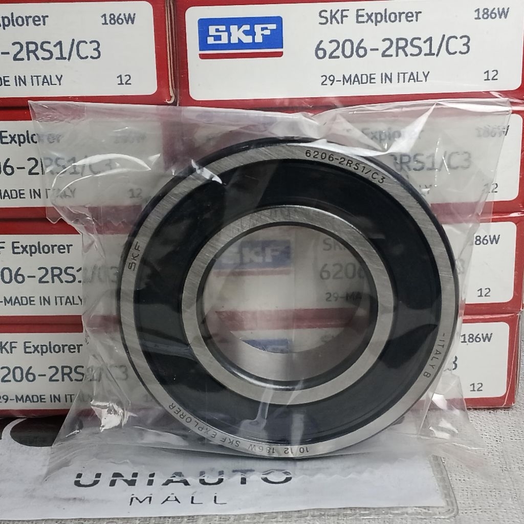 LAHER BEARING 6206 2RS1/C3 SKF LAKER