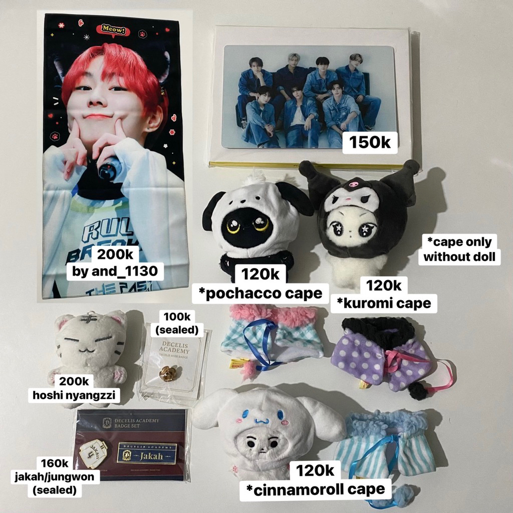 Clearance ehypen ตุ๊กตา jugwon heesung jay jake sunghoon ni-ki jongseong enniv กรอบรูป bad bad badge