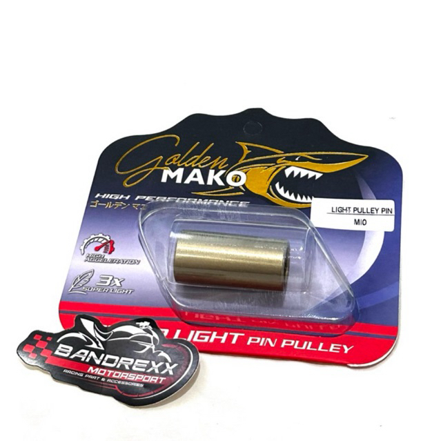 Bushing Pulley Golden Mako Lightweight Original สําหรับคาร์บูเรเตอร์ Mio 5TL-Fino คาร์บูเรเตอร์-Mio Smile.