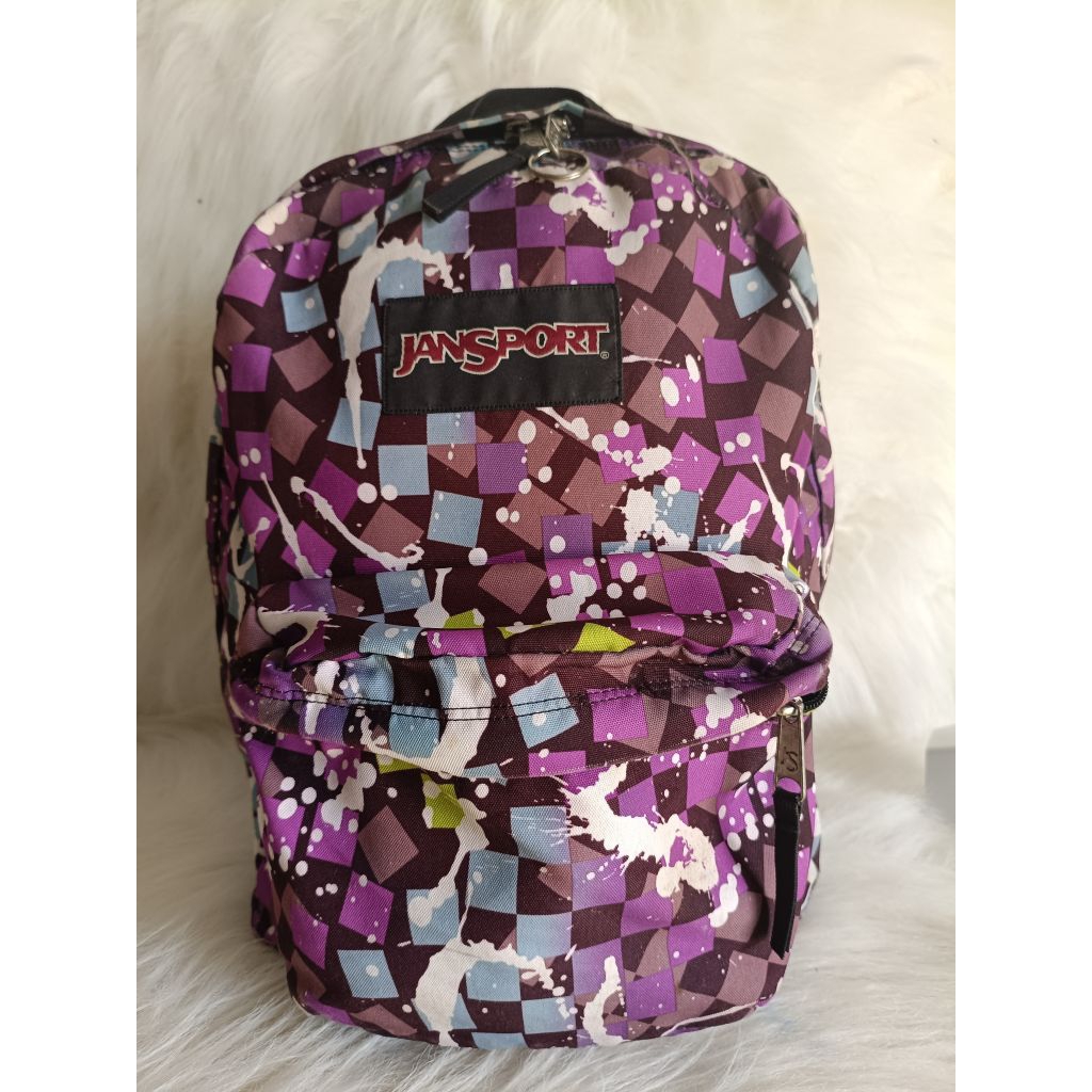 กระเป๋าเป้ผู้หญิง JS, Jan Sport, janspo rt, วัสดุผ้าใบ janspor