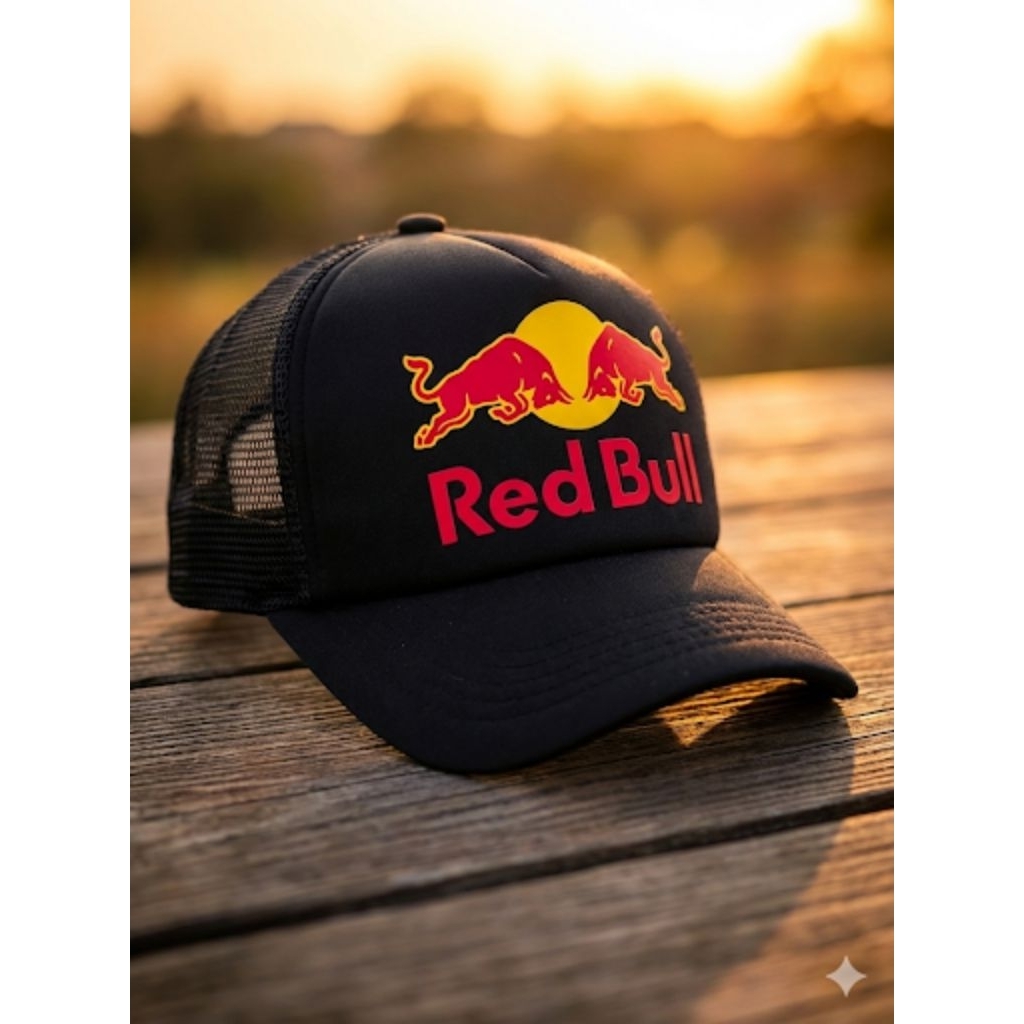 หมวกตาข่ายแข่ง Redbull