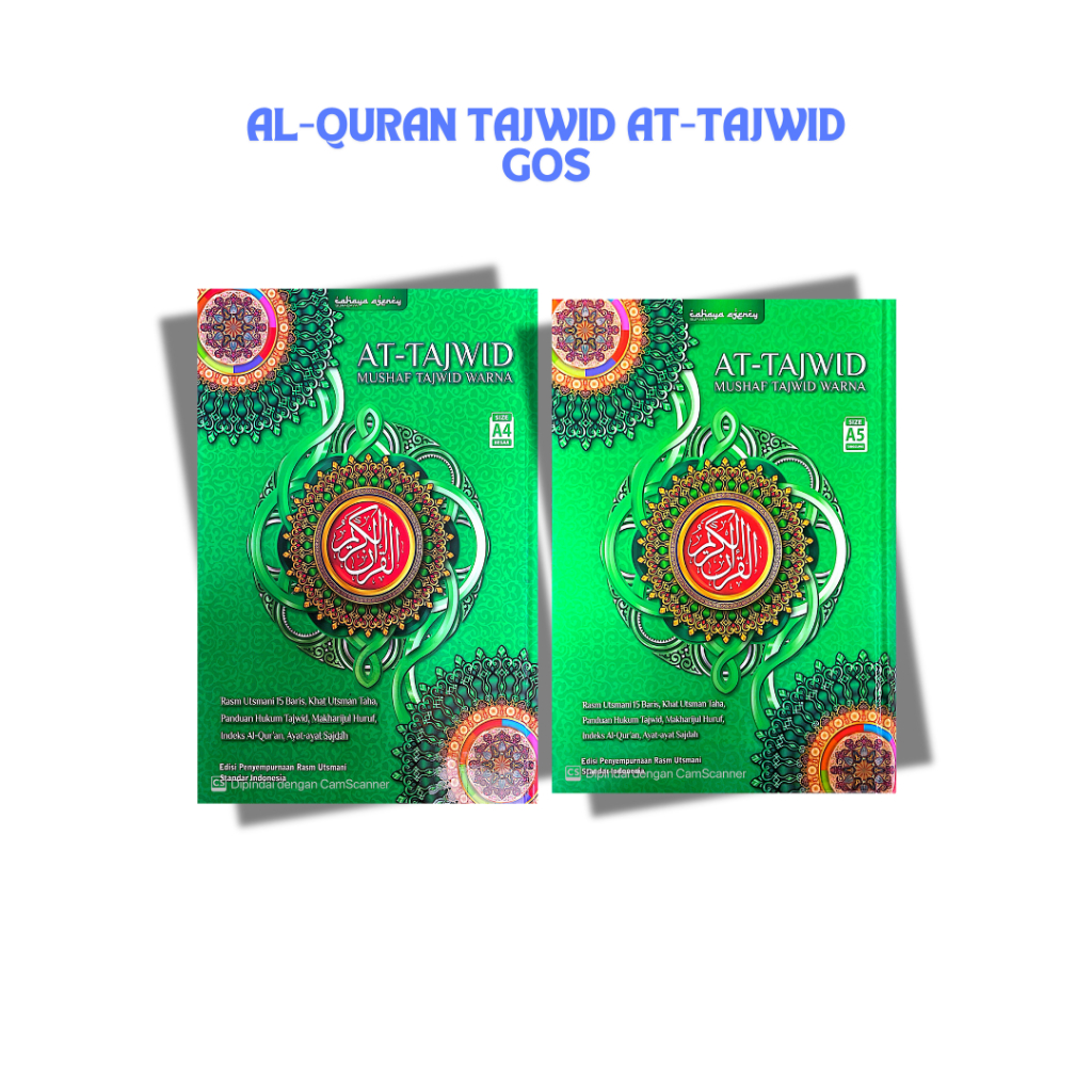 Al-Quran Tajwd At-Tajwid Khat Utsmani Taha - GOS