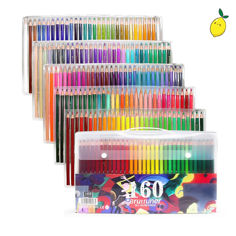 Brutfuner Color Pencil / Color Pencil / Oil Pencil Artist Color Set 160 สี