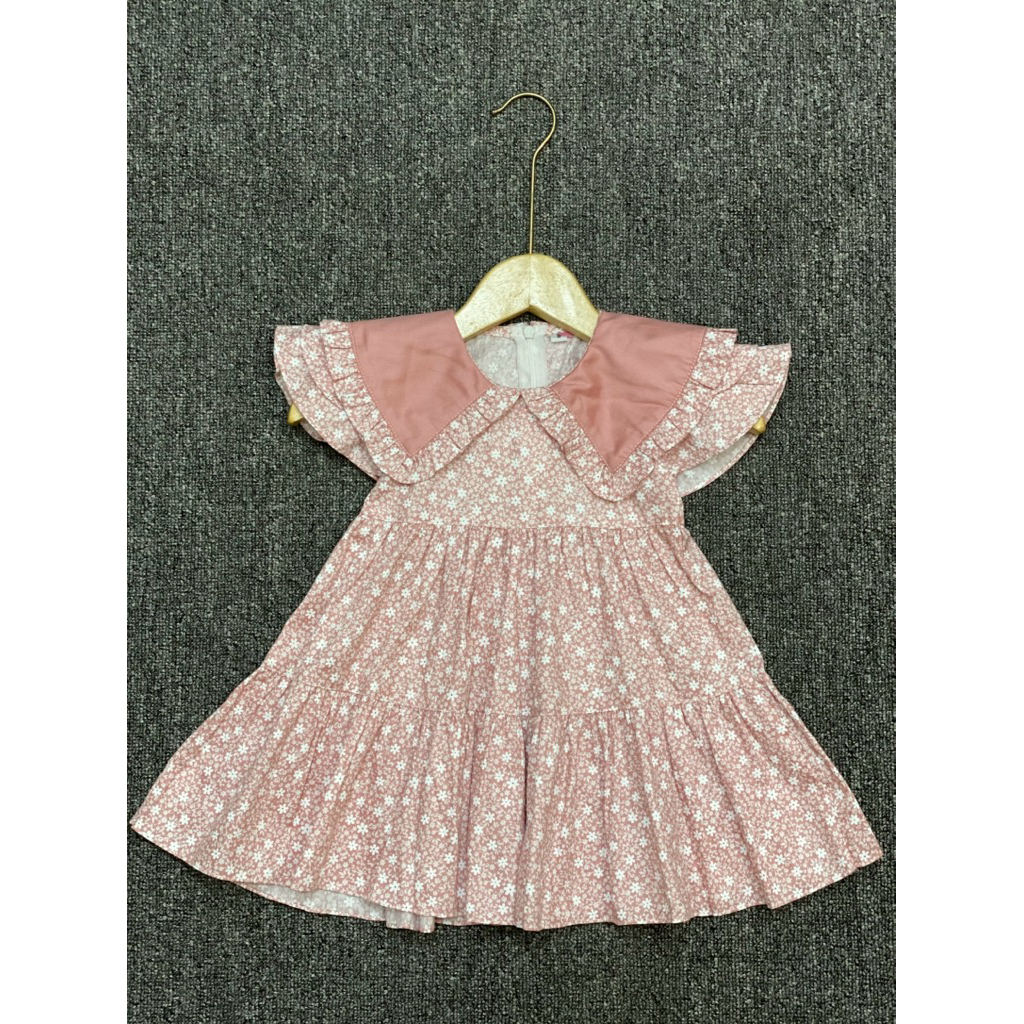 PREMIUM KIDS DRESS SIZE 2Y (88K) - สีชมพู