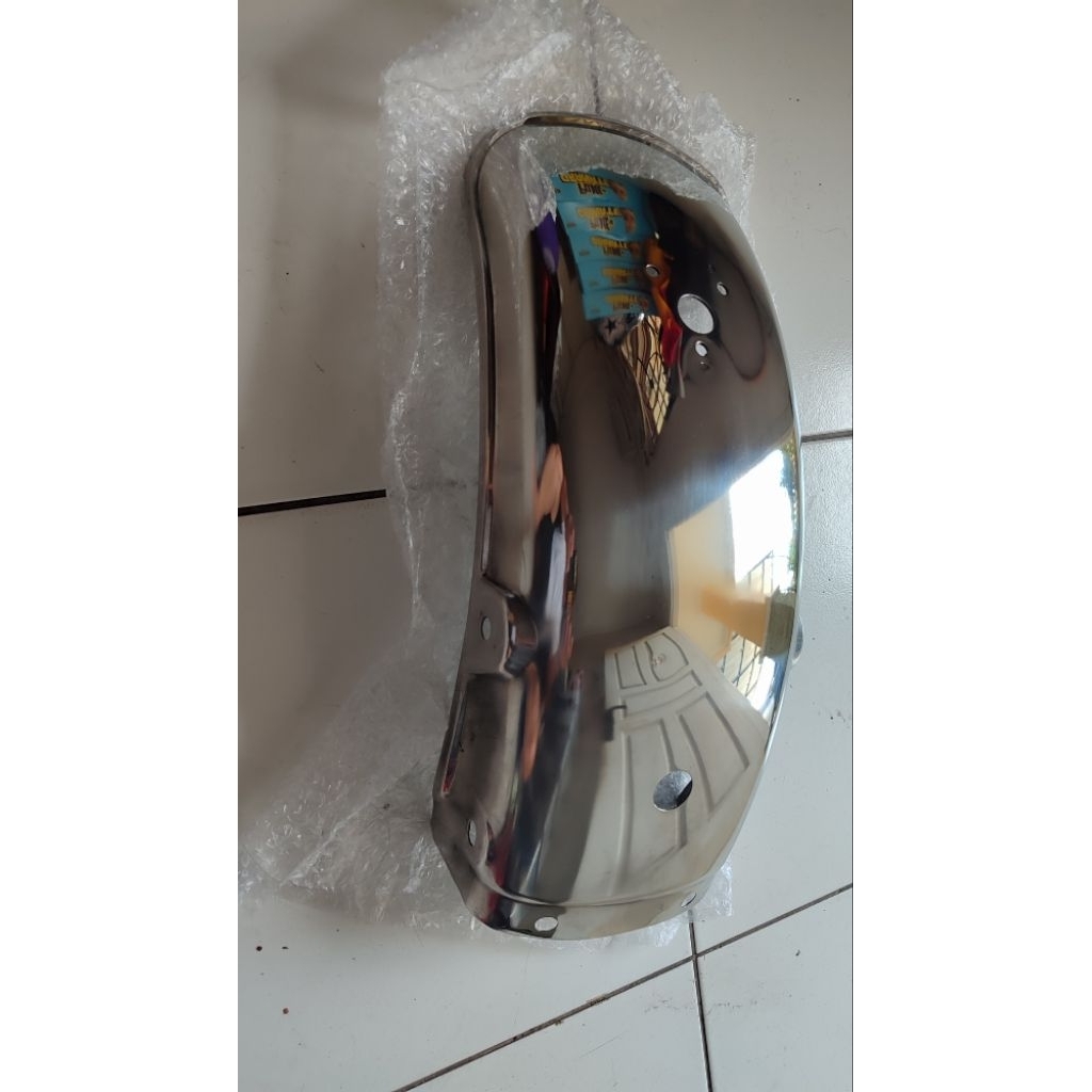 DT125 บังโคลนหลังโครเมียม