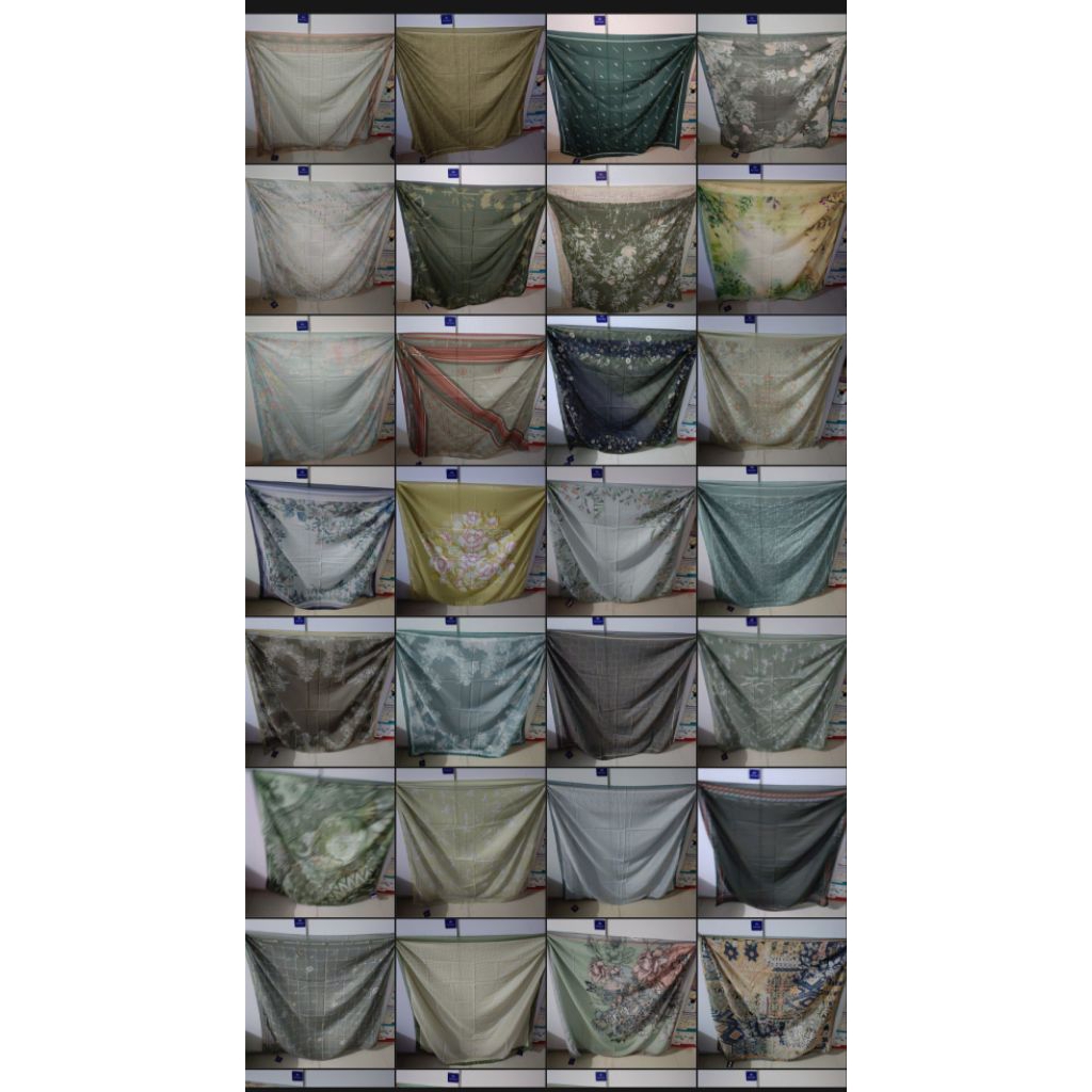 MANDJHA HIJAB VAN GUNAWAN FASHION ORIGINAL SCARF VICTORIA GREEN, DIXIE, OCEANA, LUMINA,GARDEN BLOOM,