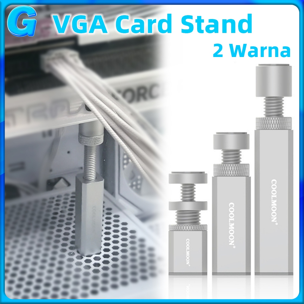GPU Holder VGA Holder Graphic Card Holder Graphic Card Anti Sag Bracket Telescopic Magnetic Aluminiu