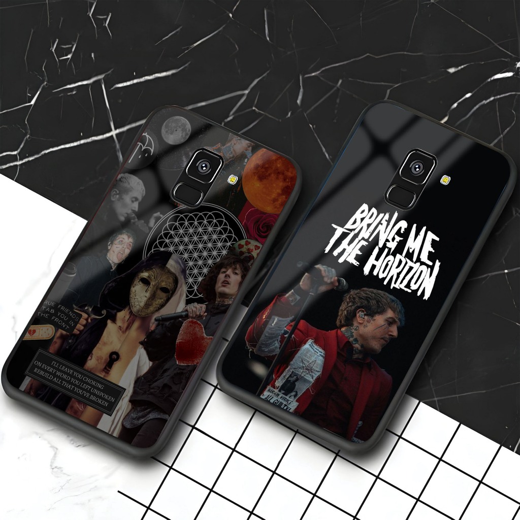 [โมติฟ KK NO. 55]Case Samsung A8 2018 - N1 Case - Samsung A8 2018 - Silicon Hp - Fashion Case - Prot