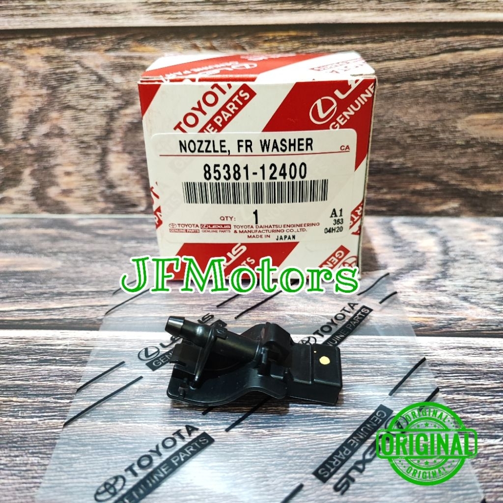 หัวฉีดหัวฉีดเครื่องซักผ้าสเปรย์น้ําปัดน้ําฝน Sienta Yaris Vios Corolla Altis Original 85381-12400